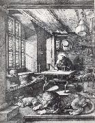 Albrecht Durer, St.Jerome in his study